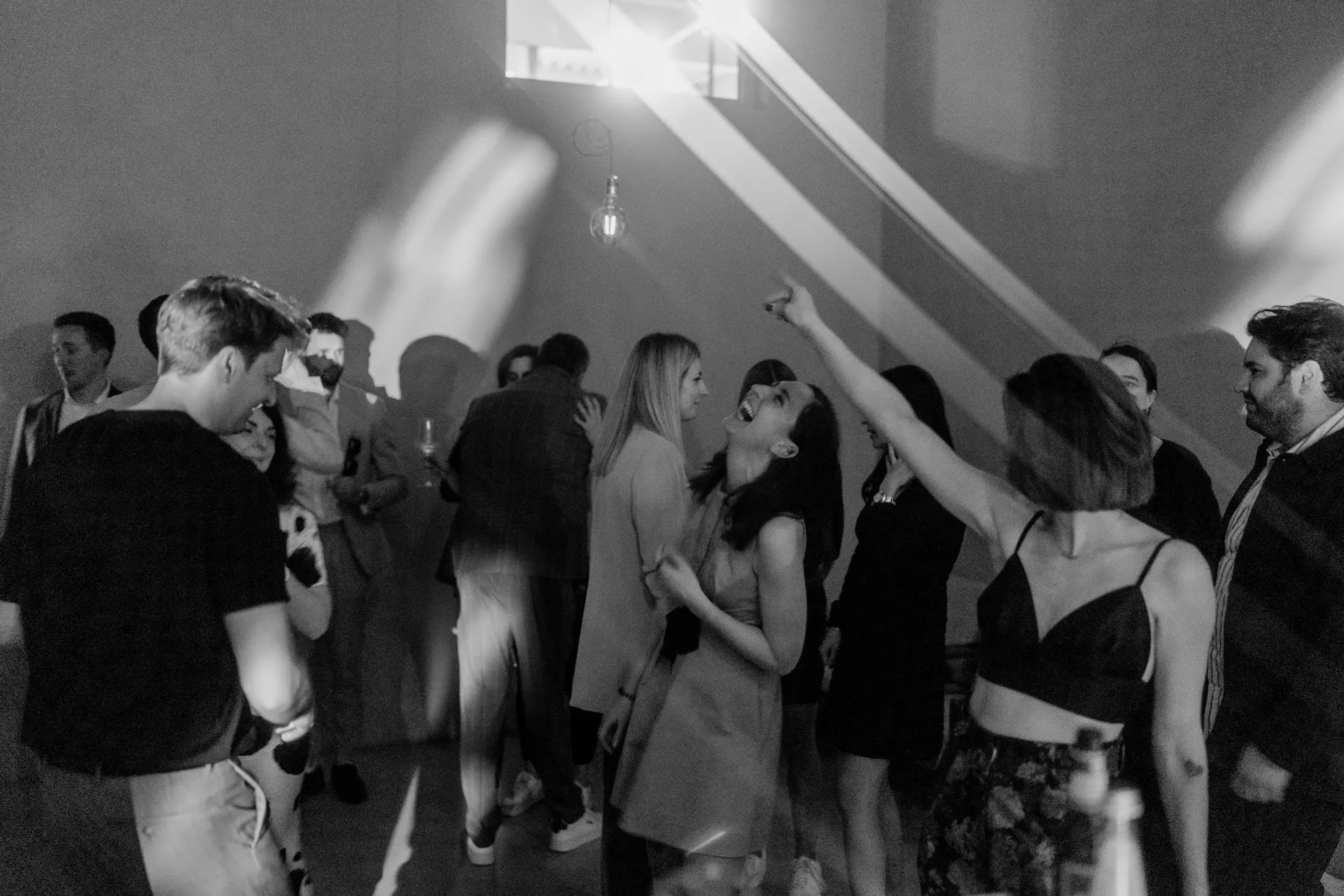 Feierstimmung im club traube